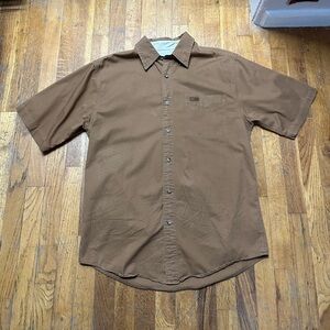 Carhartt Loose-fit Chambray Short Sleeve Button-up Shirt